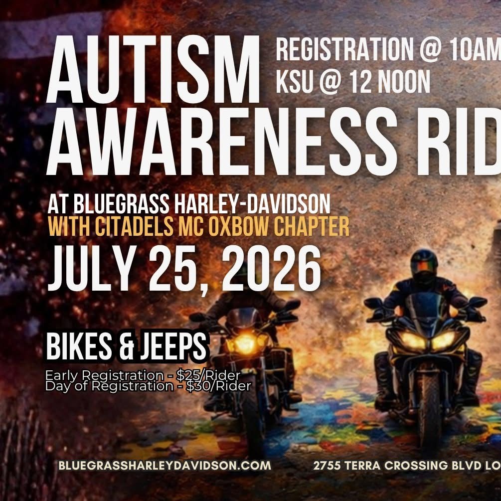 Autism Awareness Motorcycle and Jeep Ride - logo